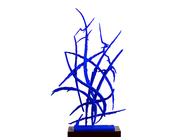 Blue No. 4, 2019. Sculpture by Adrian Mauriks.