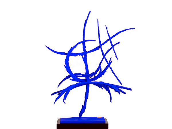 Blue No. 5, 2019. Sculpture by Adrian Mauriks.
