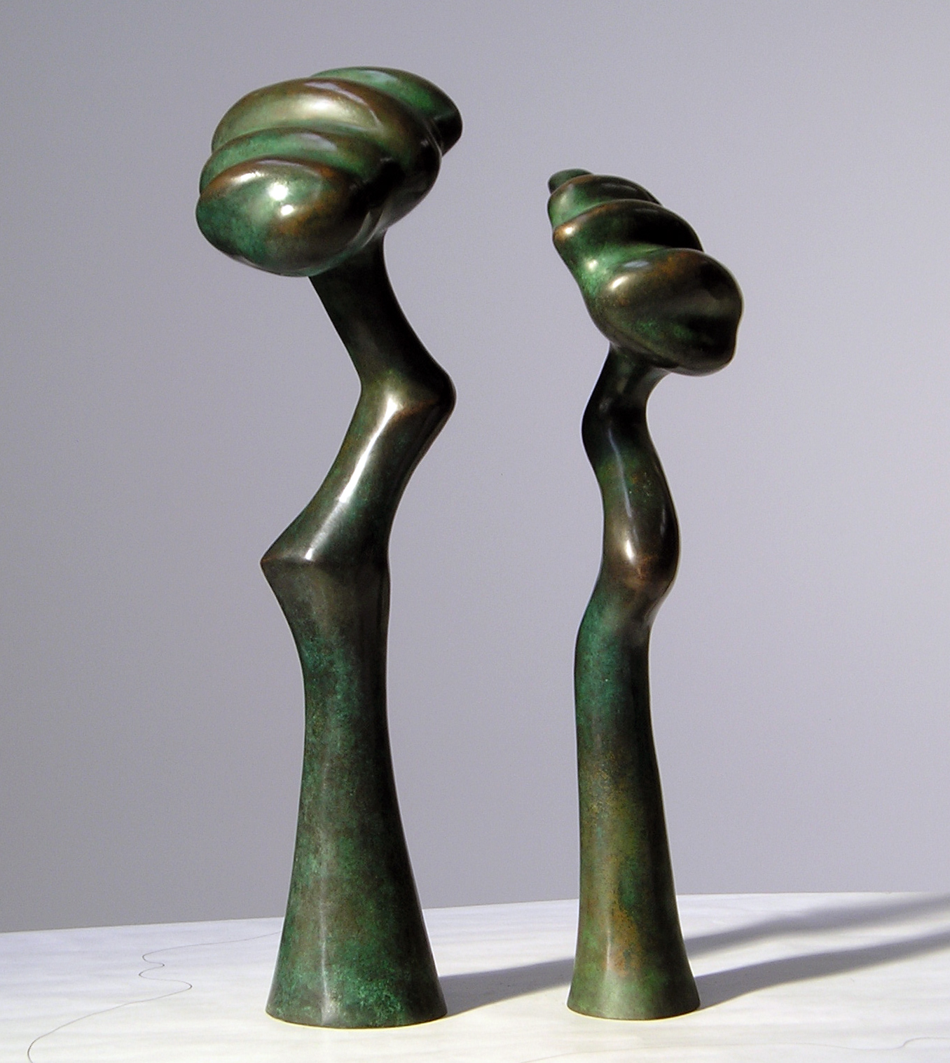 Cloud Trees, 2003, sculpture by Adrian Mauriks.