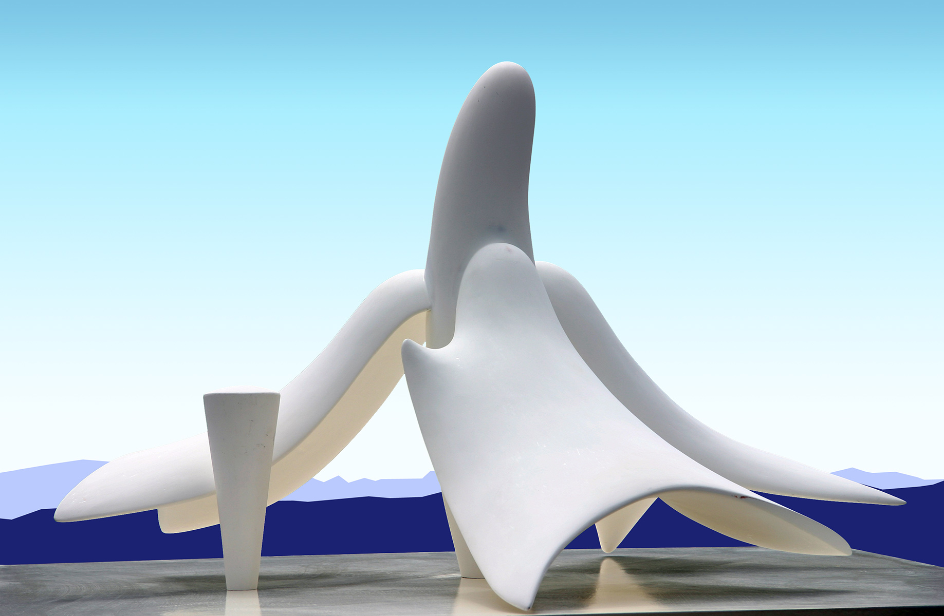 Construct VI, 2009, sculpture by Adrian Mauriks.