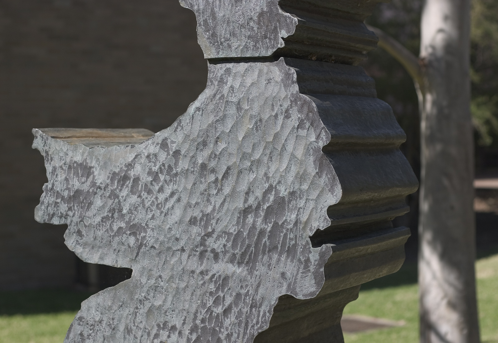 Oldest Man, 1991. Sculpture by Adrian Mauriks.