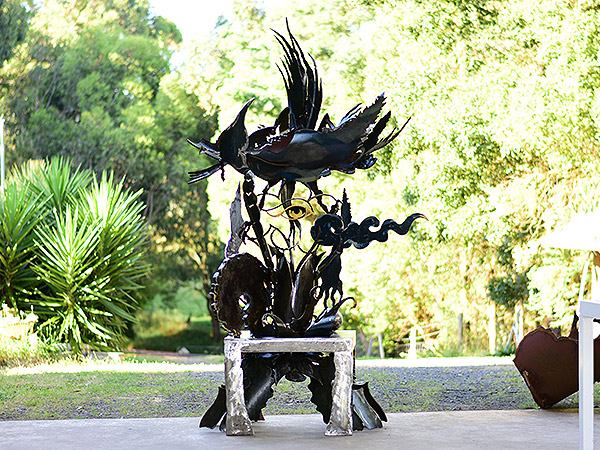 Opus 16, 1995, sculpture by Adrian Mauriks.