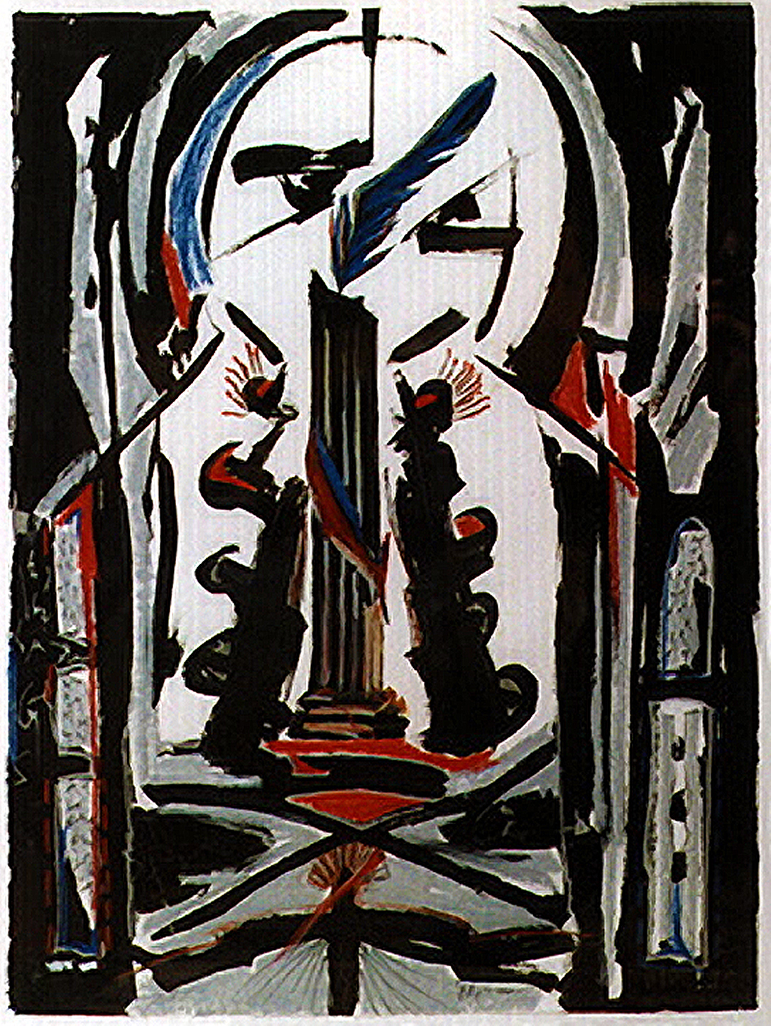 The Feather is Everywhere, 1992 by Adrian Mauriks.